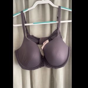 Purple Victoria’s Secret lined Demi bra